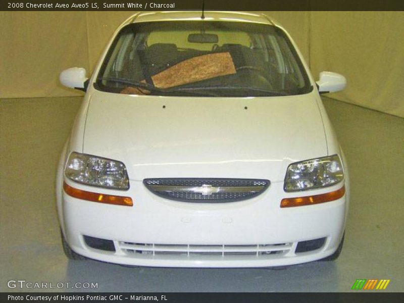 Summit White / Charcoal 2008 Chevrolet Aveo Aveo5 LS