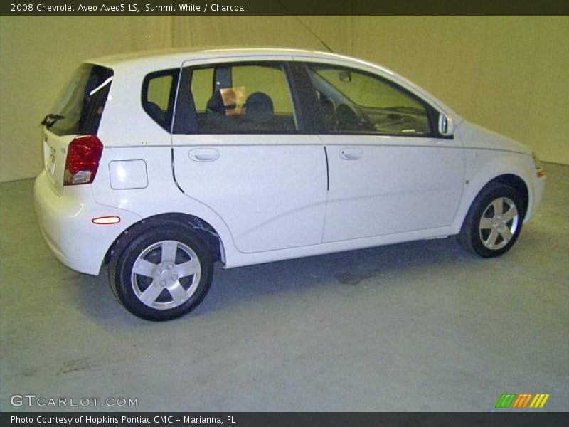Summit White / Charcoal 2008 Chevrolet Aveo Aveo5 LS