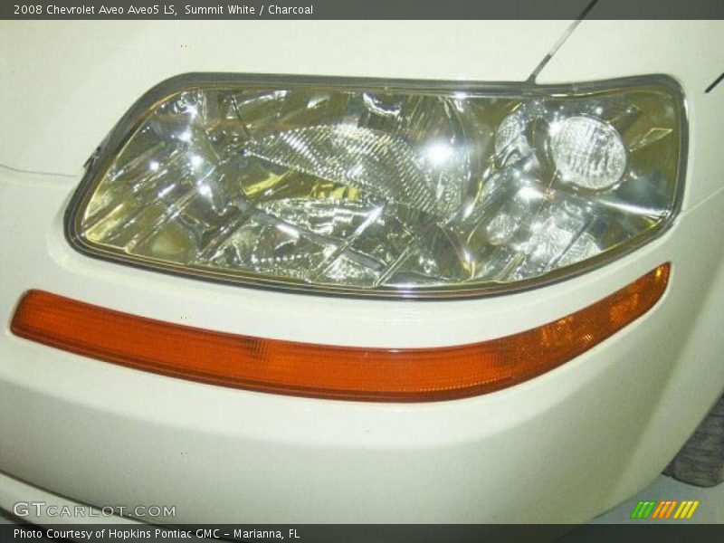 Summit White / Charcoal 2008 Chevrolet Aveo Aveo5 LS