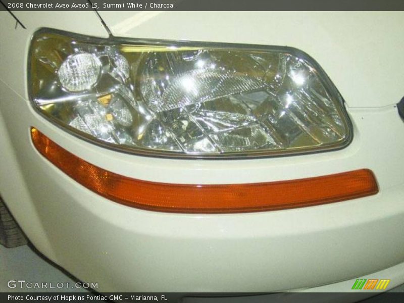 Summit White / Charcoal 2008 Chevrolet Aveo Aveo5 LS