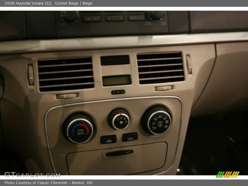Golden Beige / Beige 2008 Hyundai Sonata GLS