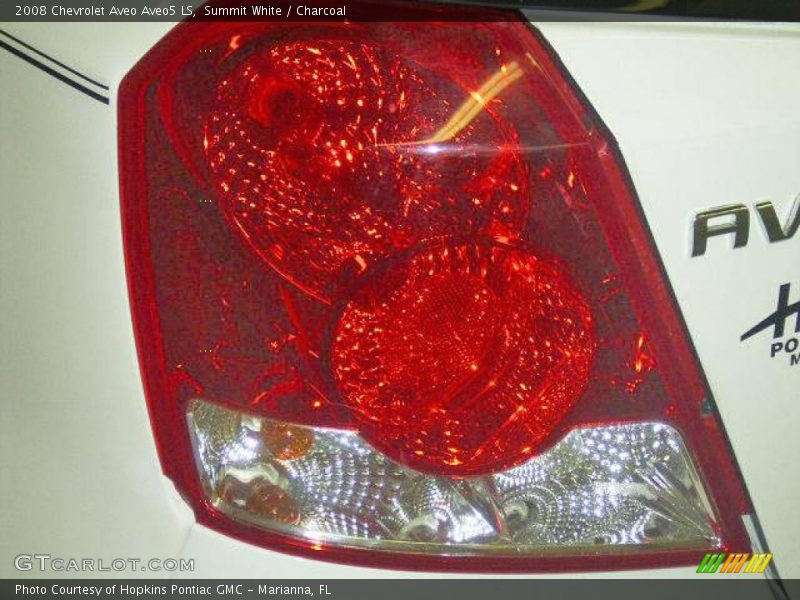Summit White / Charcoal 2008 Chevrolet Aveo Aveo5 LS