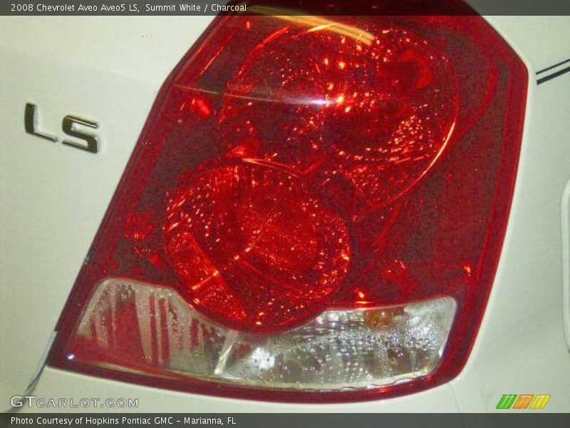 Summit White / Charcoal 2008 Chevrolet Aveo Aveo5 LS