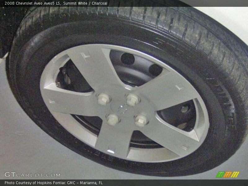 Summit White / Charcoal 2008 Chevrolet Aveo Aveo5 LS