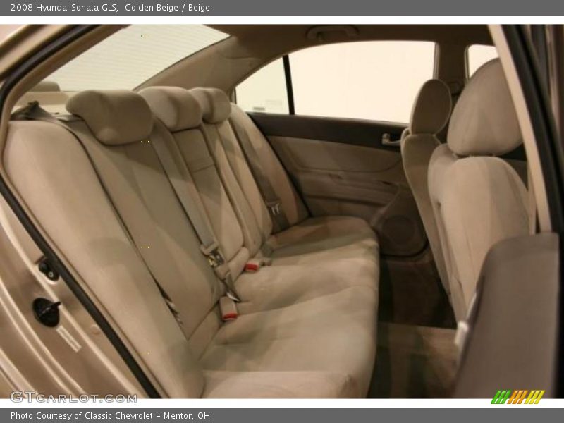 Golden Beige / Beige 2008 Hyundai Sonata GLS