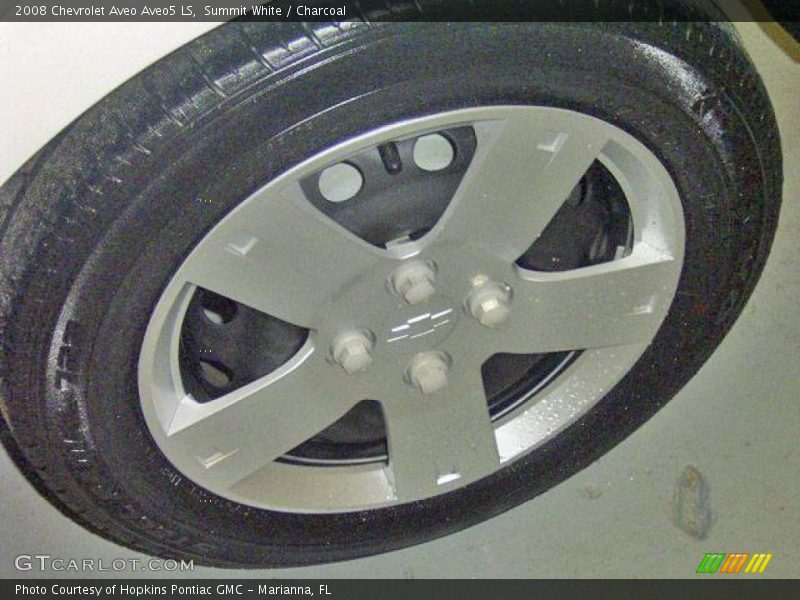 Summit White / Charcoal 2008 Chevrolet Aveo Aveo5 LS