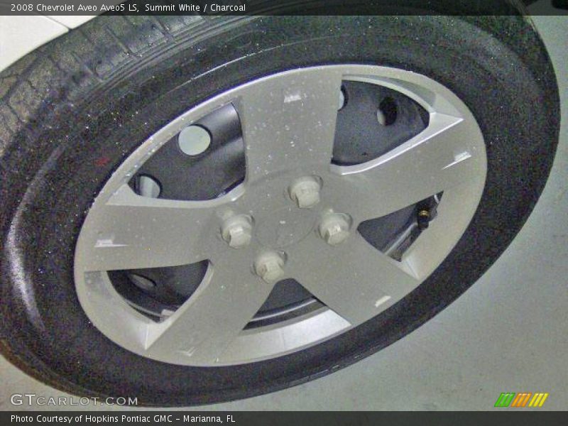 Summit White / Charcoal 2008 Chevrolet Aveo Aveo5 LS