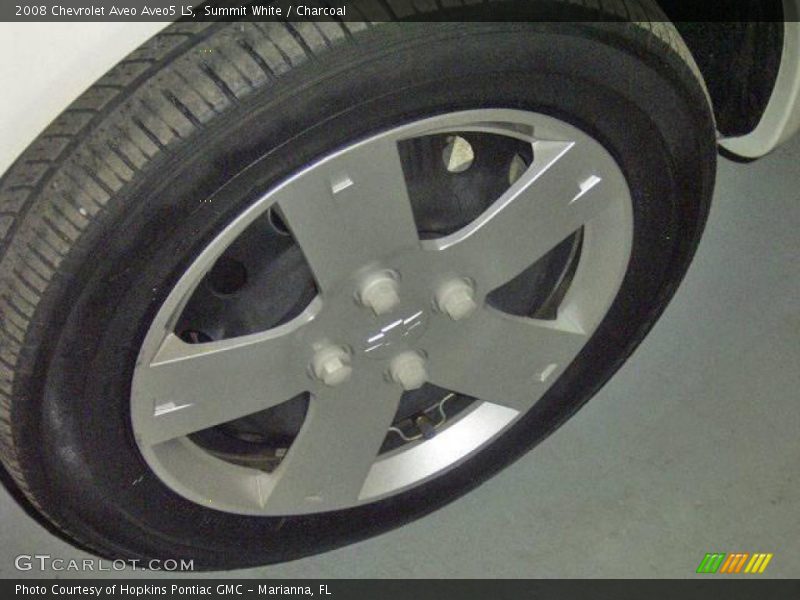 Summit White / Charcoal 2008 Chevrolet Aveo Aveo5 LS