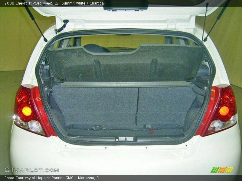 Summit White / Charcoal 2008 Chevrolet Aveo Aveo5 LS