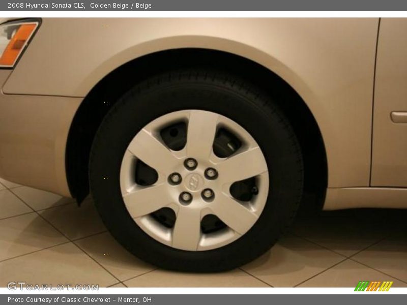 Golden Beige / Beige 2008 Hyundai Sonata GLS
