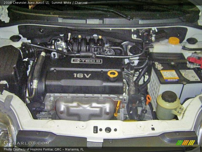 Summit White / Charcoal 2008 Chevrolet Aveo Aveo5 LS
