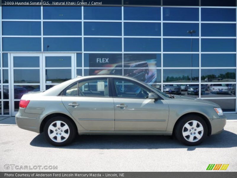 Natural Khaki Green / Camel 2009 Hyundai Sonata GLS