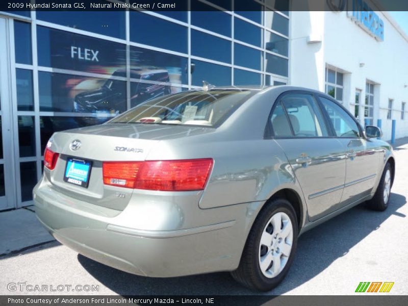 Natural Khaki Green / Camel 2009 Hyundai Sonata GLS