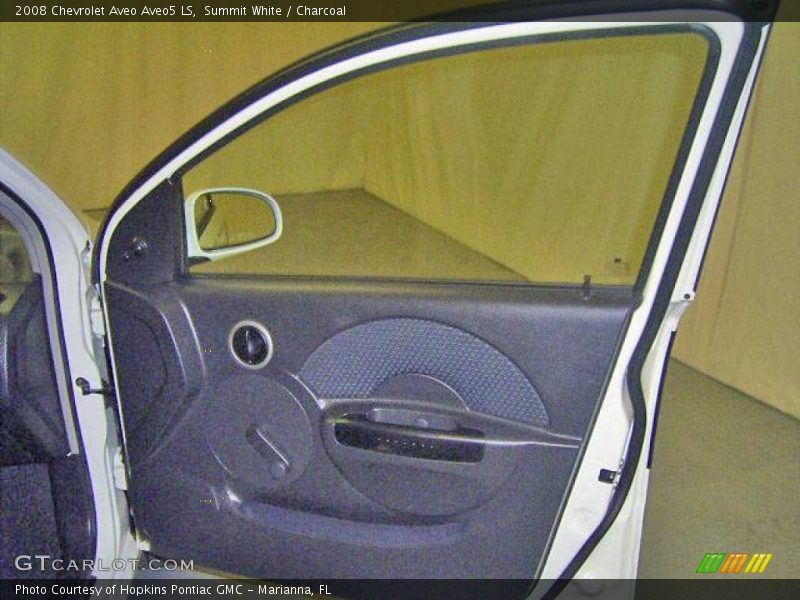 Summit White / Charcoal 2008 Chevrolet Aveo Aveo5 LS