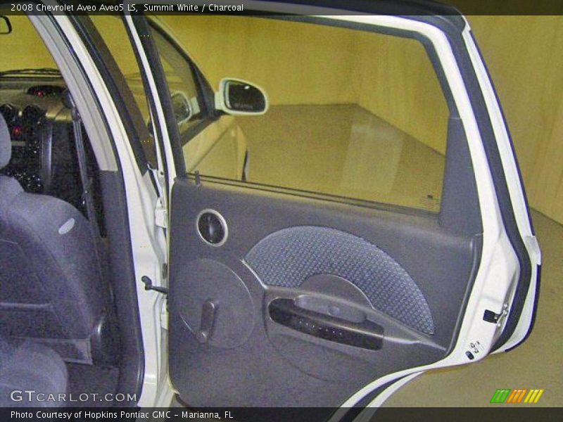 Summit White / Charcoal 2008 Chevrolet Aveo Aveo5 LS