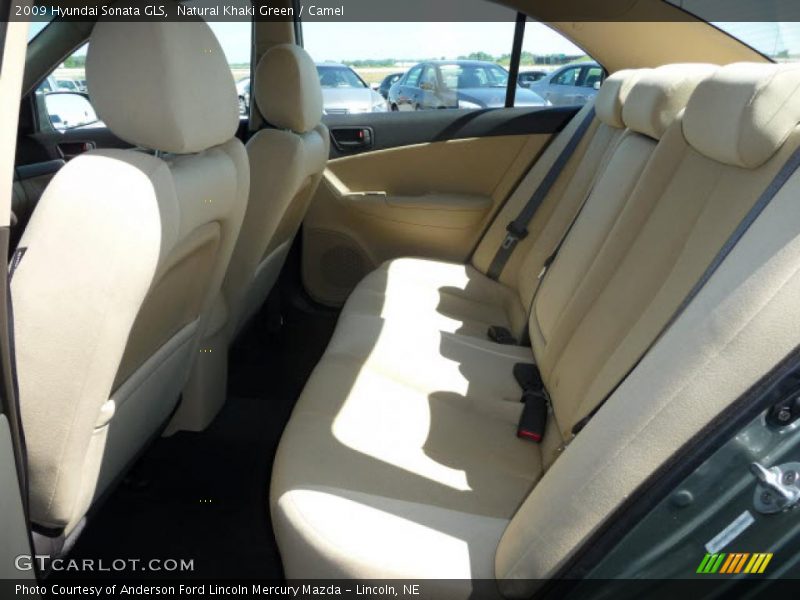 Natural Khaki Green / Camel 2009 Hyundai Sonata GLS