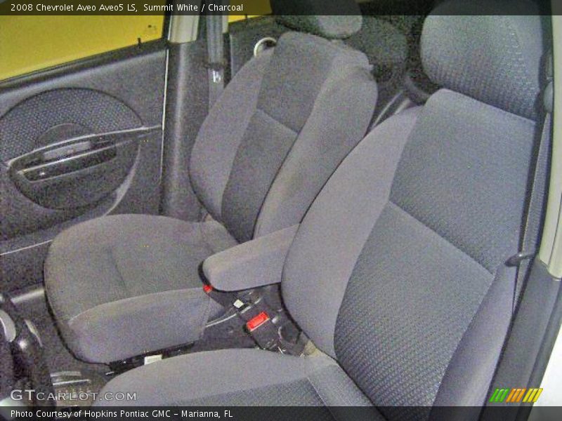 Summit White / Charcoal 2008 Chevrolet Aveo Aveo5 LS
