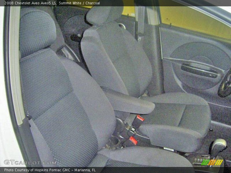 Summit White / Charcoal 2008 Chevrolet Aveo Aveo5 LS
