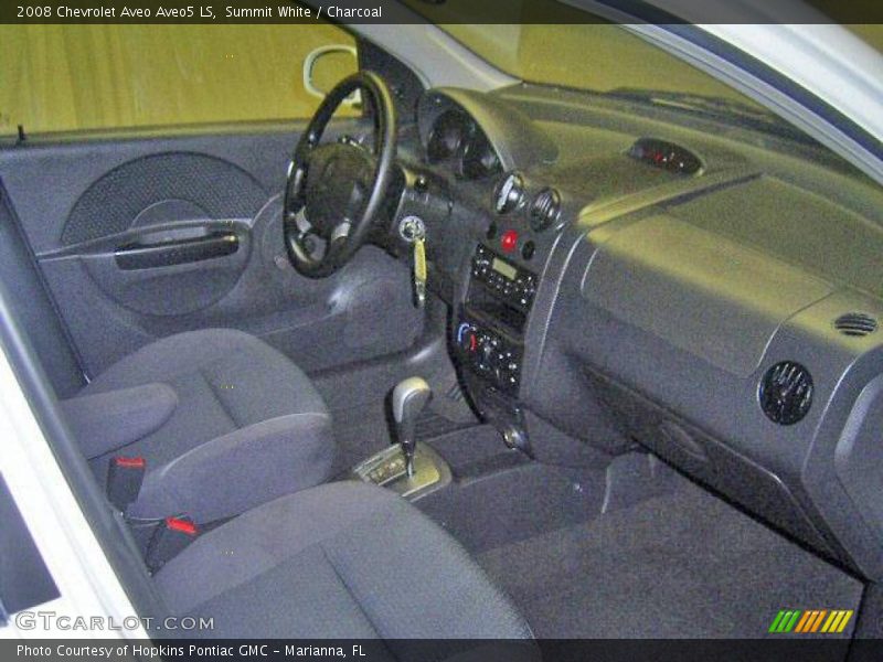 Summit White / Charcoal 2008 Chevrolet Aveo Aveo5 LS