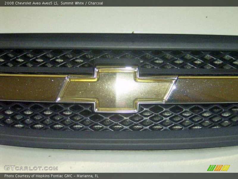 Summit White / Charcoal 2008 Chevrolet Aveo Aveo5 LS