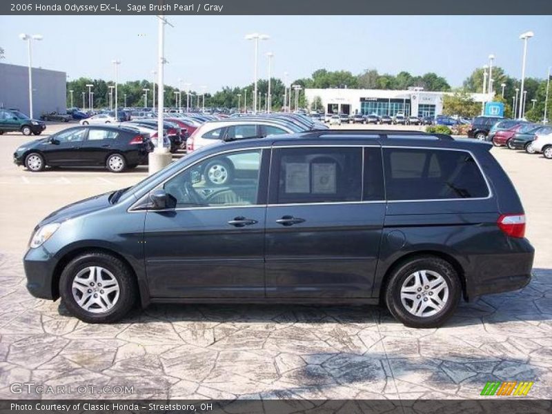 Sage Brush Pearl / Gray 2006 Honda Odyssey EX-L