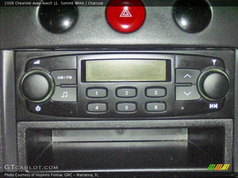 Summit White / Charcoal 2008 Chevrolet Aveo Aveo5 LS