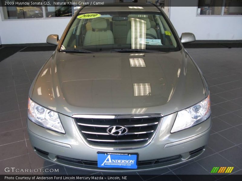 Natural Khaki Green / Camel 2009 Hyundai Sonata GLS