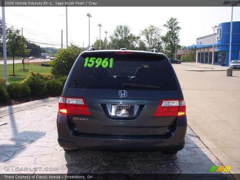Sage Brush Pearl / Gray 2006 Honda Odyssey EX-L