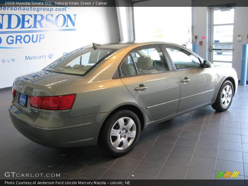 Natural Khaki Green / Camel 2009 Hyundai Sonata GLS