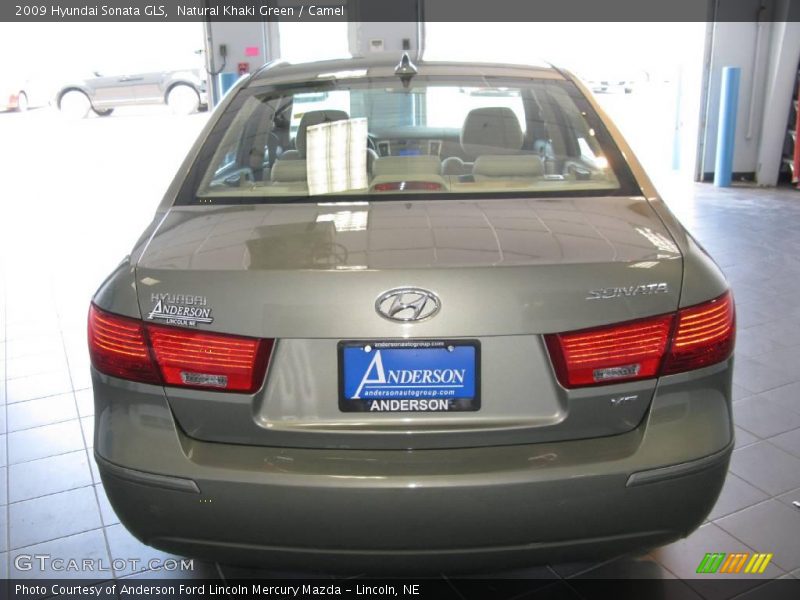 Natural Khaki Green / Camel 2009 Hyundai Sonata GLS