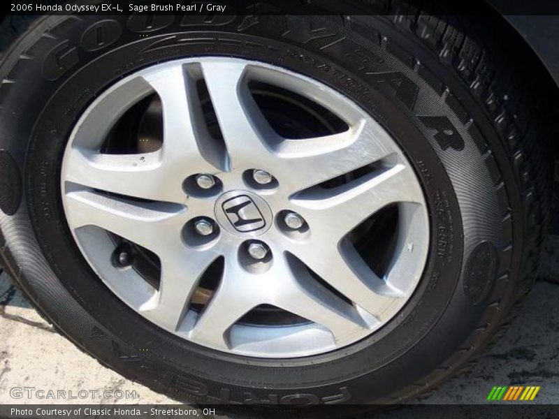 Sage Brush Pearl / Gray 2006 Honda Odyssey EX-L