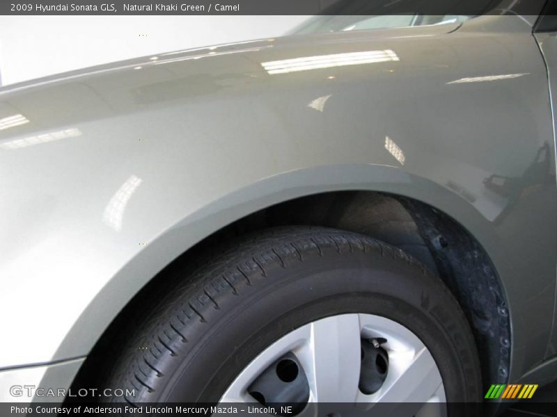 Natural Khaki Green / Camel 2009 Hyundai Sonata GLS