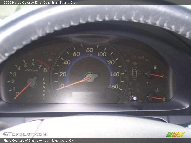 Sage Brush Pearl / Gray 2006 Honda Odyssey EX-L