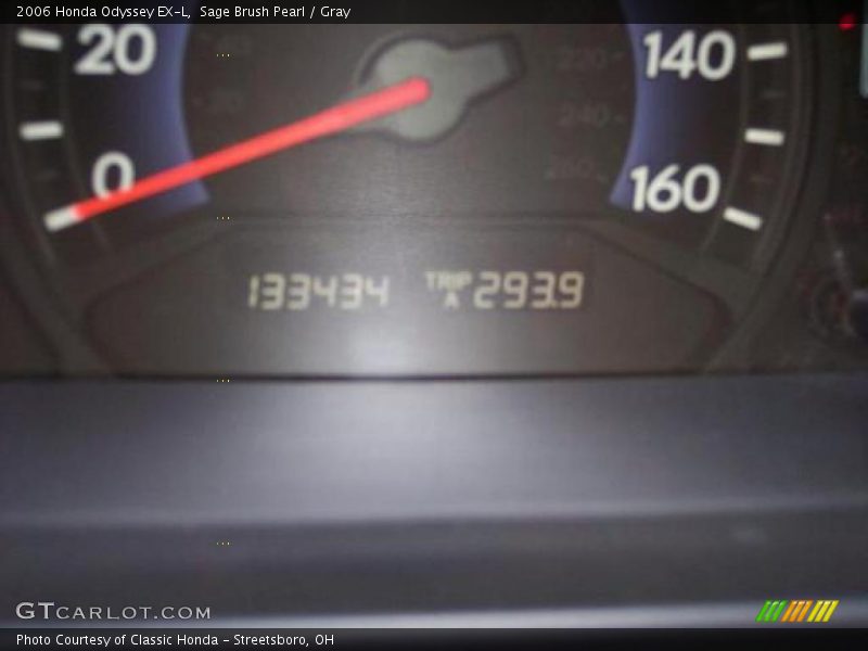 Sage Brush Pearl / Gray 2006 Honda Odyssey EX-L