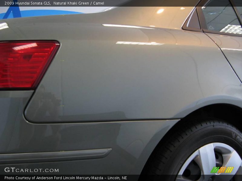 Natural Khaki Green / Camel 2009 Hyundai Sonata GLS