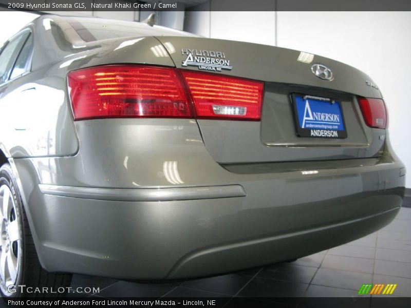 Natural Khaki Green / Camel 2009 Hyundai Sonata GLS