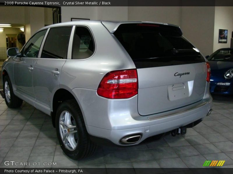 Crystal Silver Metallic / Black 2008 Porsche Cayenne Tiptronic