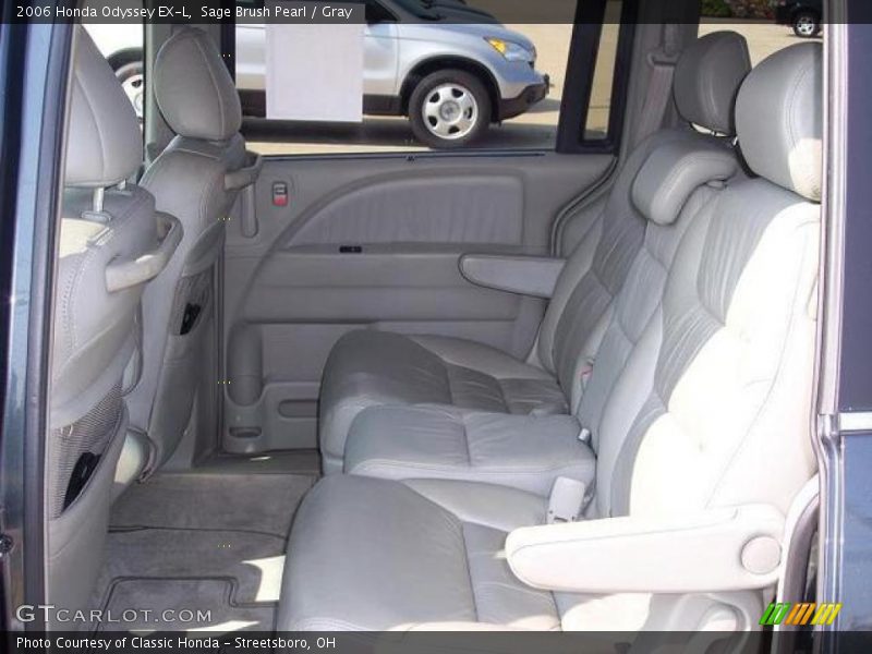 Sage Brush Pearl / Gray 2006 Honda Odyssey EX-L