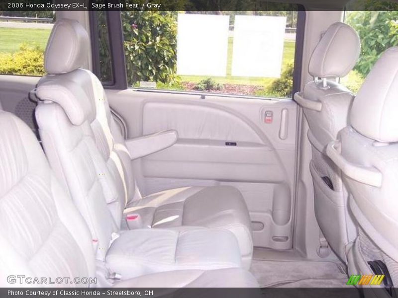 Sage Brush Pearl / Gray 2006 Honda Odyssey EX-L