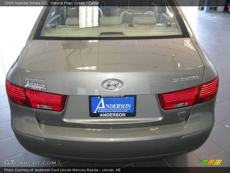 Natural Khaki Green / Camel 2009 Hyundai Sonata GLS