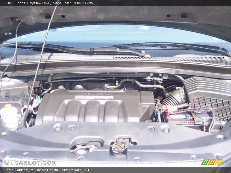 Sage Brush Pearl / Gray 2006 Honda Odyssey EX-L
