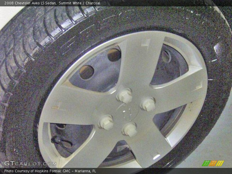 Summit White / Charcoal 2008 Chevrolet Aveo LS Sedan