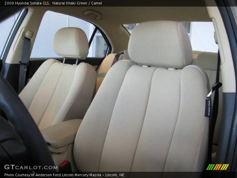 Natural Khaki Green / Camel 2009 Hyundai Sonata GLS