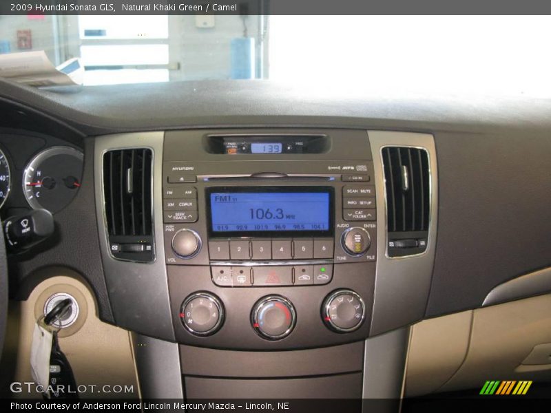 Natural Khaki Green / Camel 2009 Hyundai Sonata GLS