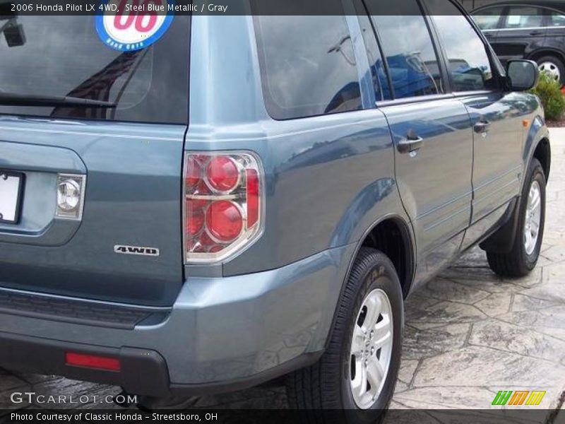 Steel Blue Metallic / Gray 2006 Honda Pilot LX 4WD