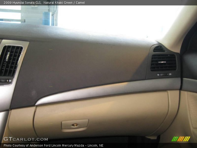 Natural Khaki Green / Camel 2009 Hyundai Sonata GLS