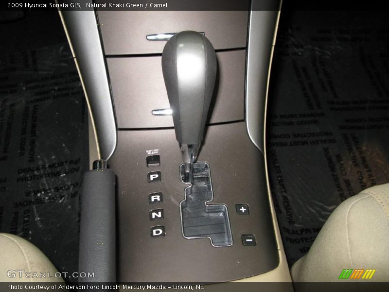Natural Khaki Green / Camel 2009 Hyundai Sonata GLS