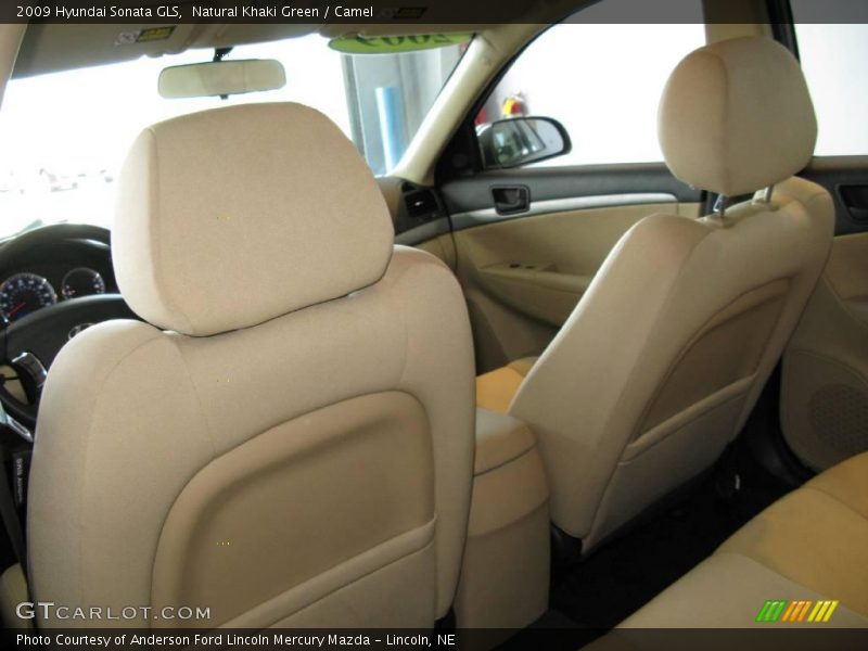 Natural Khaki Green / Camel 2009 Hyundai Sonata GLS