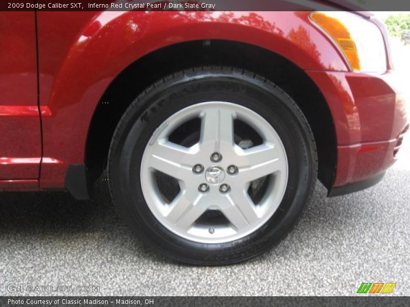 Inferno Red Crystal Pearl / Dark Slate Gray 2009 Dodge Caliber SXT