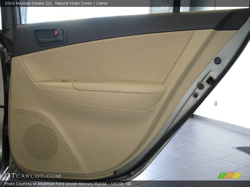 Natural Khaki Green / Camel 2009 Hyundai Sonata GLS